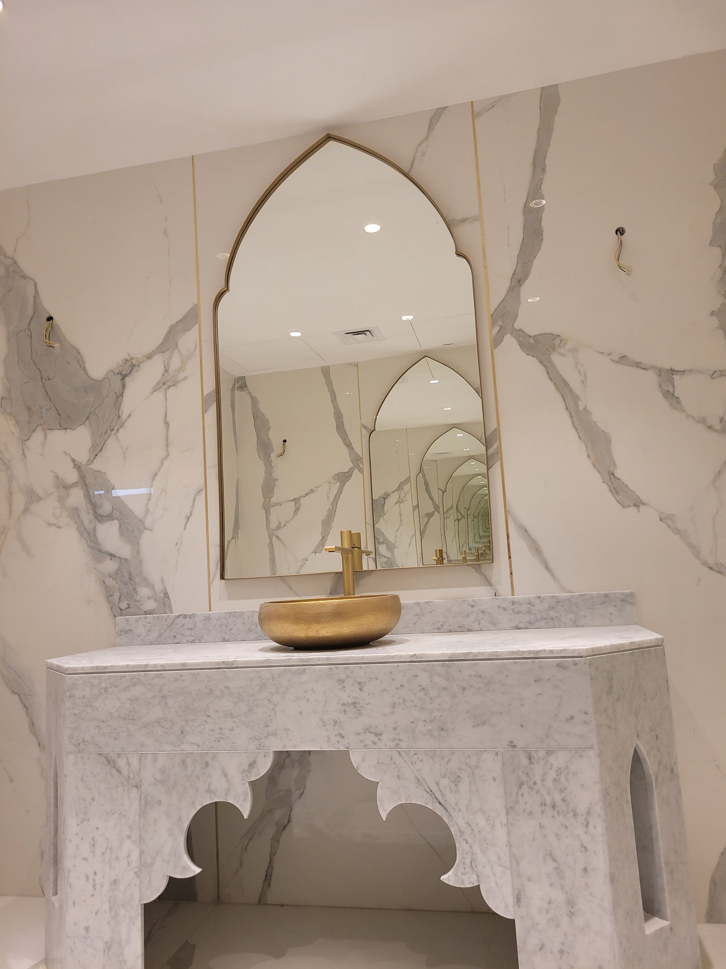 Royal Rosetta Mirror